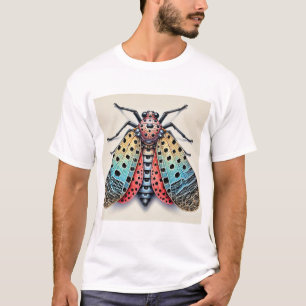 Spotted Lanternfly 130724IREF101 - Watercolor T-Shirt