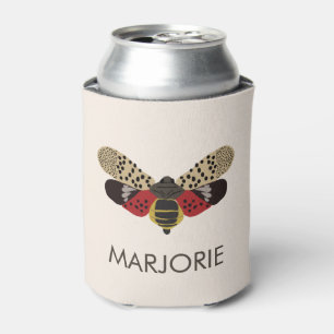 Spotted Lanternfly Bug Personalised Can Cooler