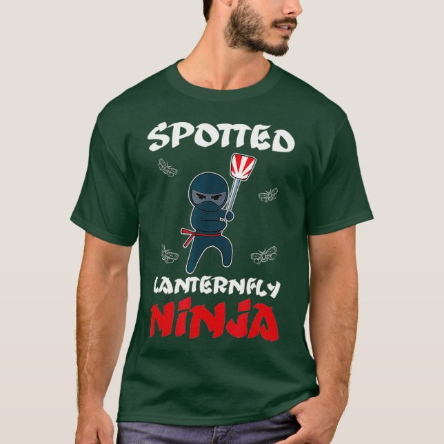 Spotted Lanternfly Ninja T-Shirt (Front)
