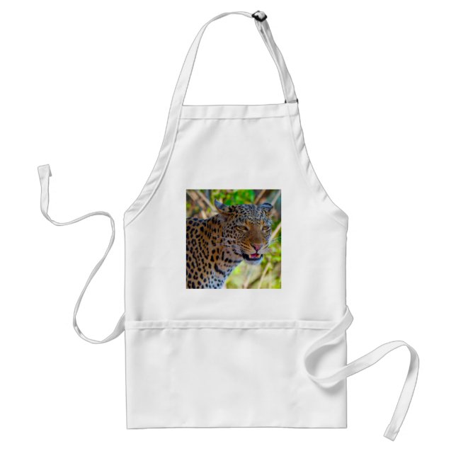 Spotted Leopard Standard Apron (Front)