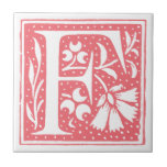 Spotted Letter F Monogrammed Tiles<br><div class="desc">Delightful Spotted Letter F Monogrammed tiles are ideal as personalised trivets or coasters for wedding favours.</div>