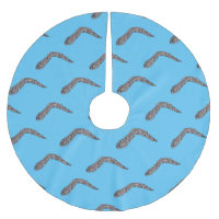 Spotted moray eel cartoon illustration