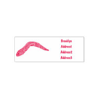 Spotted moray eel cartoon illustration
