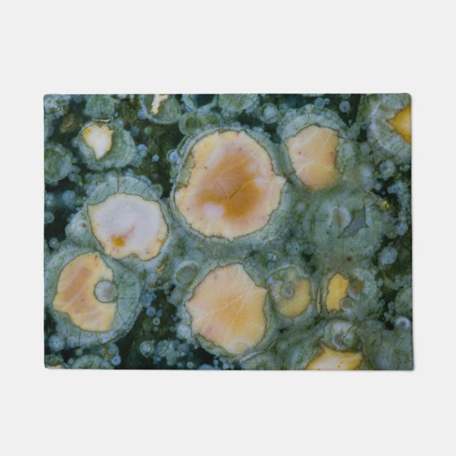 Spotted Ocean Jasper Doormat (Front)
