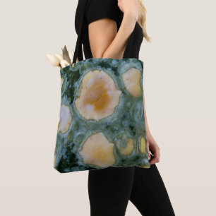 Spotted Ocean Jasper Tote Bag