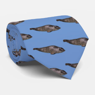 Spotted Seal Tie