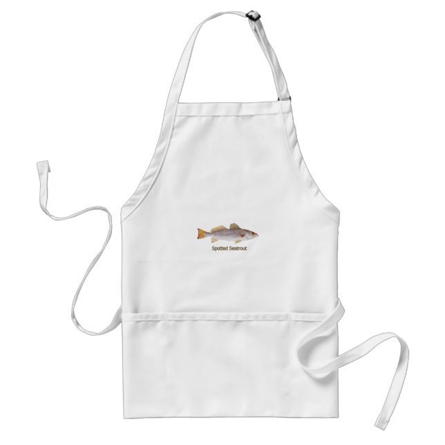 Spotted Seatrout (titled) Standard Apron (Front)