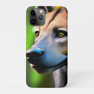 Spotted Stalking Hyena Watching His Prey, Case-Mate iPhone Case