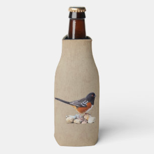 SPOTTED TOWHEE BOTTLE COOLER