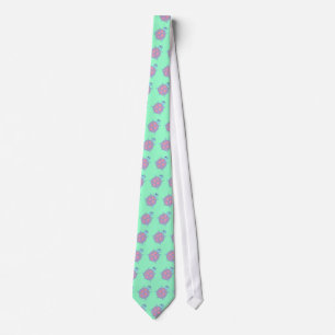 Spotted Turtle Tie (Green)