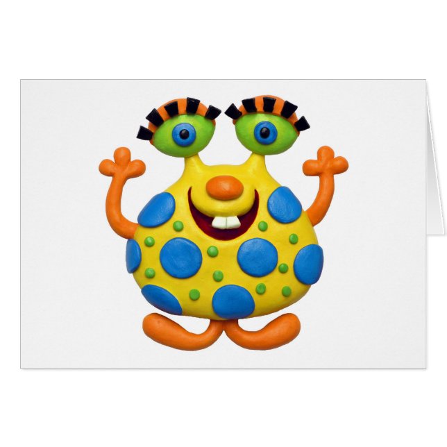 Spotted Yellow Monster (Front Horizontal)