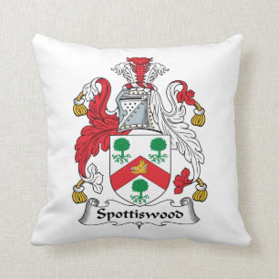 Spottiswood Family Crest Cushion