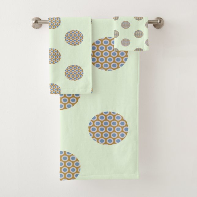 Spotty Dots Bath Towel Set (Insitu)