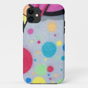 spotty graffiti Case-Mate iPhone case