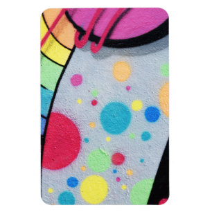 spotty graffiti magnet