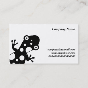 Spotty Lizard, Company Name, Business Card