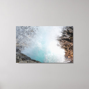 Spouting Horn Canvas Print