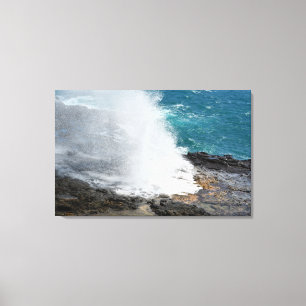 Spouting Horn Canvas Print
