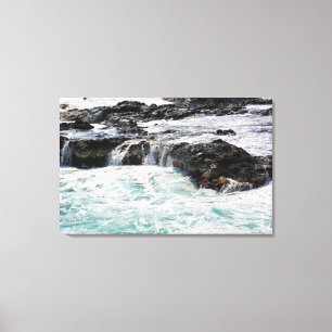 Spouting Horn in Kauai, Hawaii Canvas Print