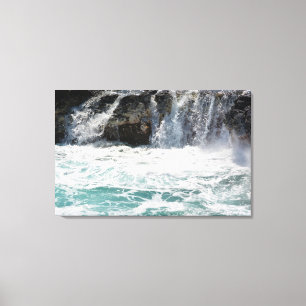 Spouting Horn in Kauai, Hawaii Canvas Print