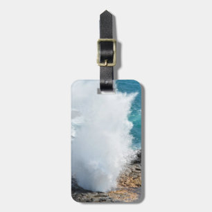 Spouting Horn in Kauai, Hawaii Luggage Tag