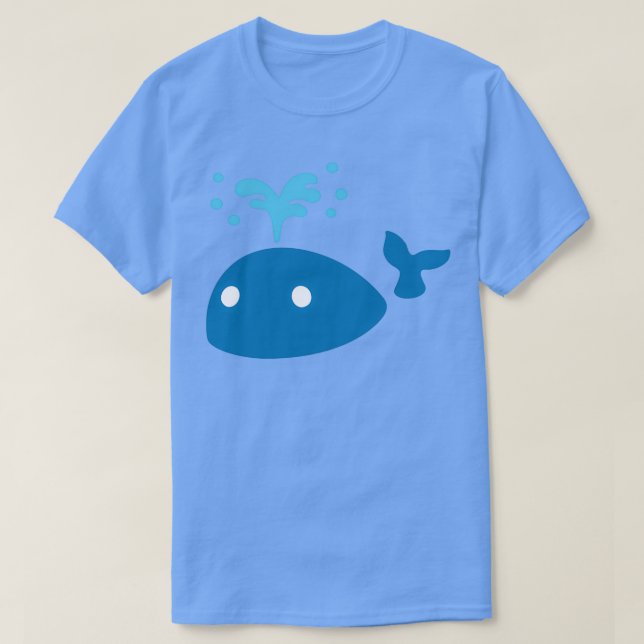 Spouting Whale Cute Whale Gift for Spouting Whale  T-Shirt (Design Front)