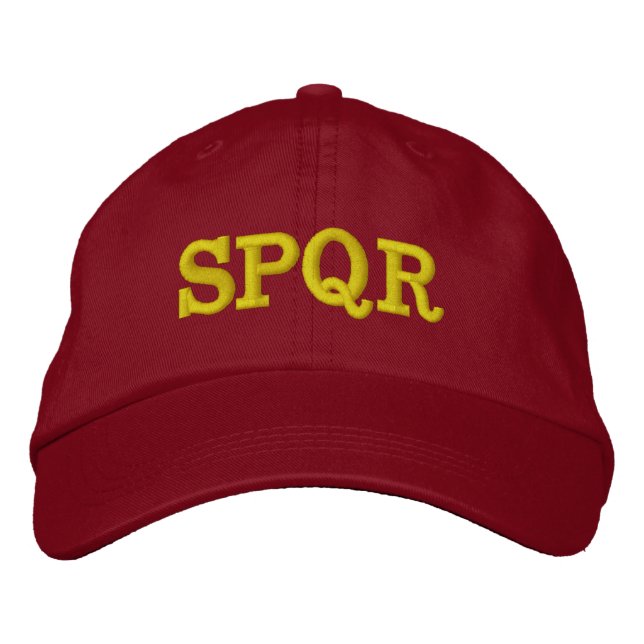 "SPQR" HAT (Front)