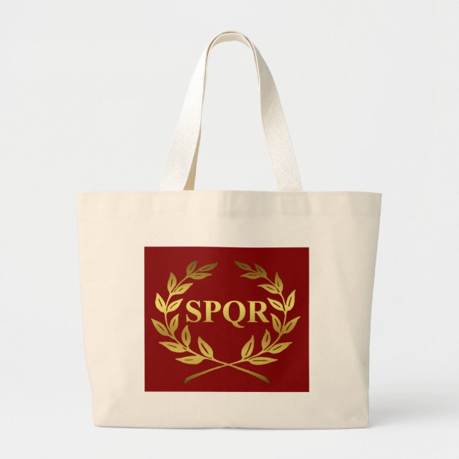 SPQR LARGE TOTE BAG (Front)