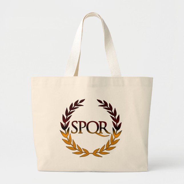 SPQR LARGE TOTE BAG (Front)