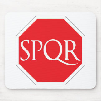 SPQR Roman Road Mouse Pad