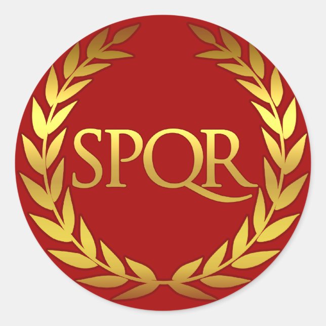 SPQR Roman sticker (Front)