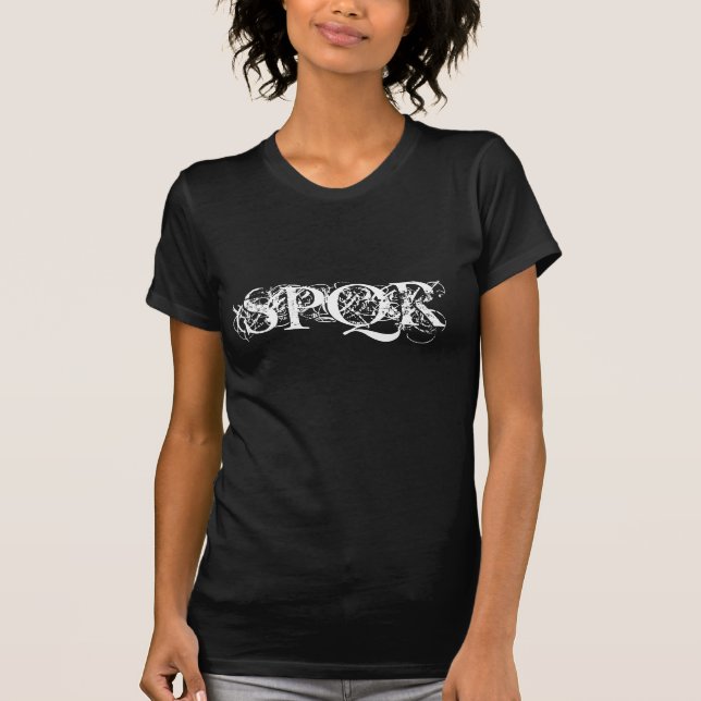 "SPQR T-Shirt" Womens T-Shirt (Front)