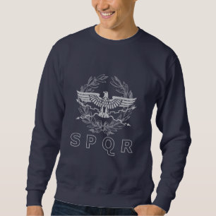 SPQR The Roman Empire Emblem Sweatshirt