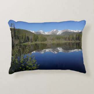 Sprague Lake I at Rocky Mountain National Park Decorative Cushion