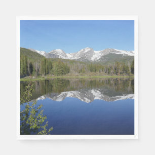 Sprague Lake I at Rocky Mountain National Park Napkin