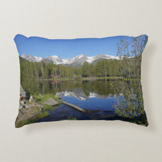 Sprague Lake II at Rocky Mountain National Park Decorative Cushion