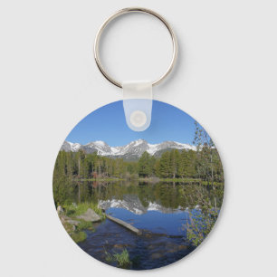 Sprague Lake II at Rocky Mountain National Park Key Ring