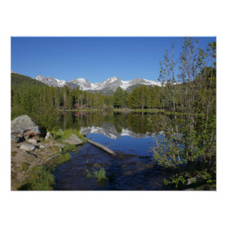 Sprague Lake II at Rocky Mountain National Park Poster