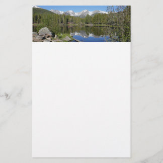 Sprague Lake II at Rocky Mountain National Park Stationery