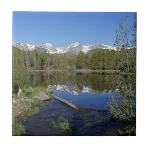 Sprague Lake II at Rocky Mountain National Park Tile