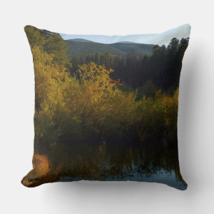 Sprague Lake in Fall Cushion