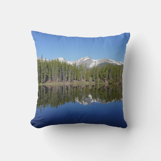 Sprague Lake Reflection Cushion (Front)