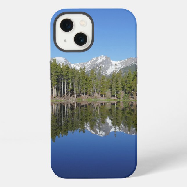 Sprague Lake Reflection iPhone Case (Back)