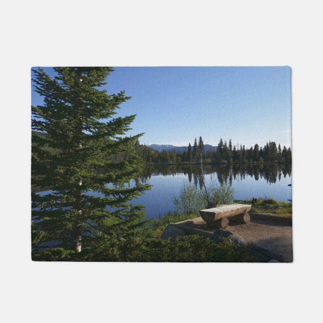 Sprague Lake View Doormat (Front)