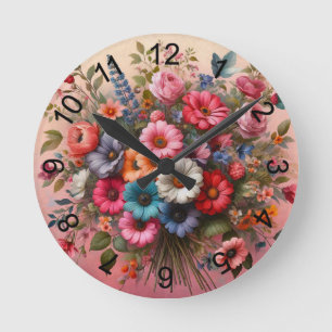 Spray 4 round clock