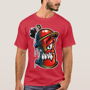 Spray Can Graffiti T-Shirt