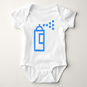 Spray Can Icon Baby Bodysuit