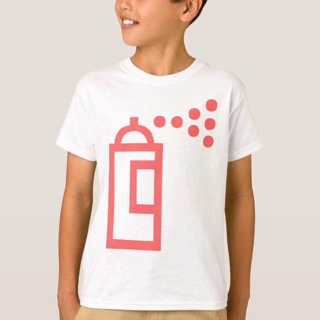 Spray Can Icon T-Shirt (Front)