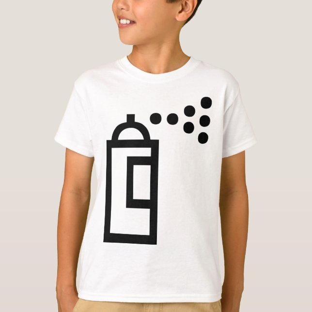 Spray Can Icon T-Shirt (Front)