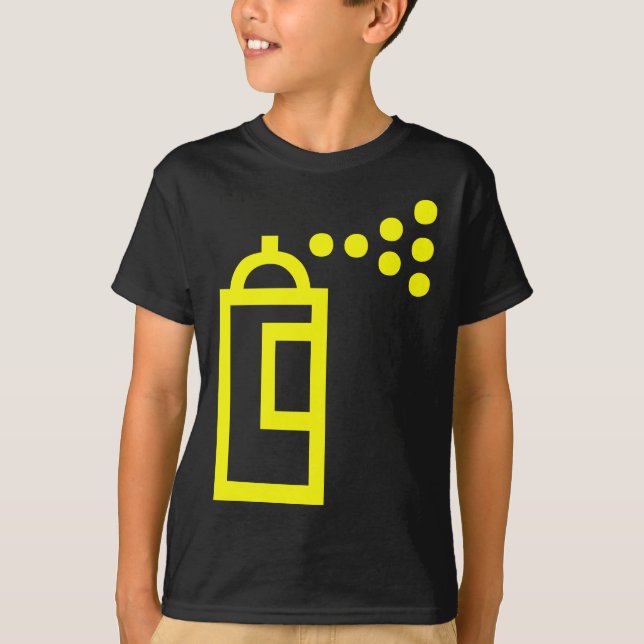 Spray Can Icon T-Shirt (Front)